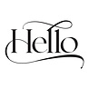 Spellbinders Hello Press Plate (BP-039) (OUTLET)