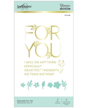 Spellbinders Especially For You Hot Foil Plate (GLP-168) (OUTLET)