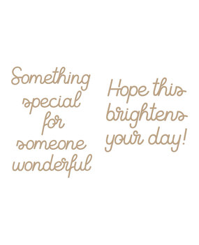 Spellbinders Something Special Glimmer Hot Foil Plate (GLP-315) (OUTLET)