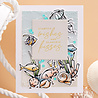 Spellbinders Seahorse Kisses Sentiments Glimmer Hot Foil Plate & Die Set (GLP-372) (OUTLET)