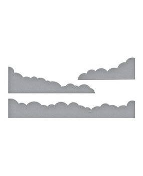 Spellbinders Color Block Cloudscape Etched Dies (S4-1170) (OUTLET)