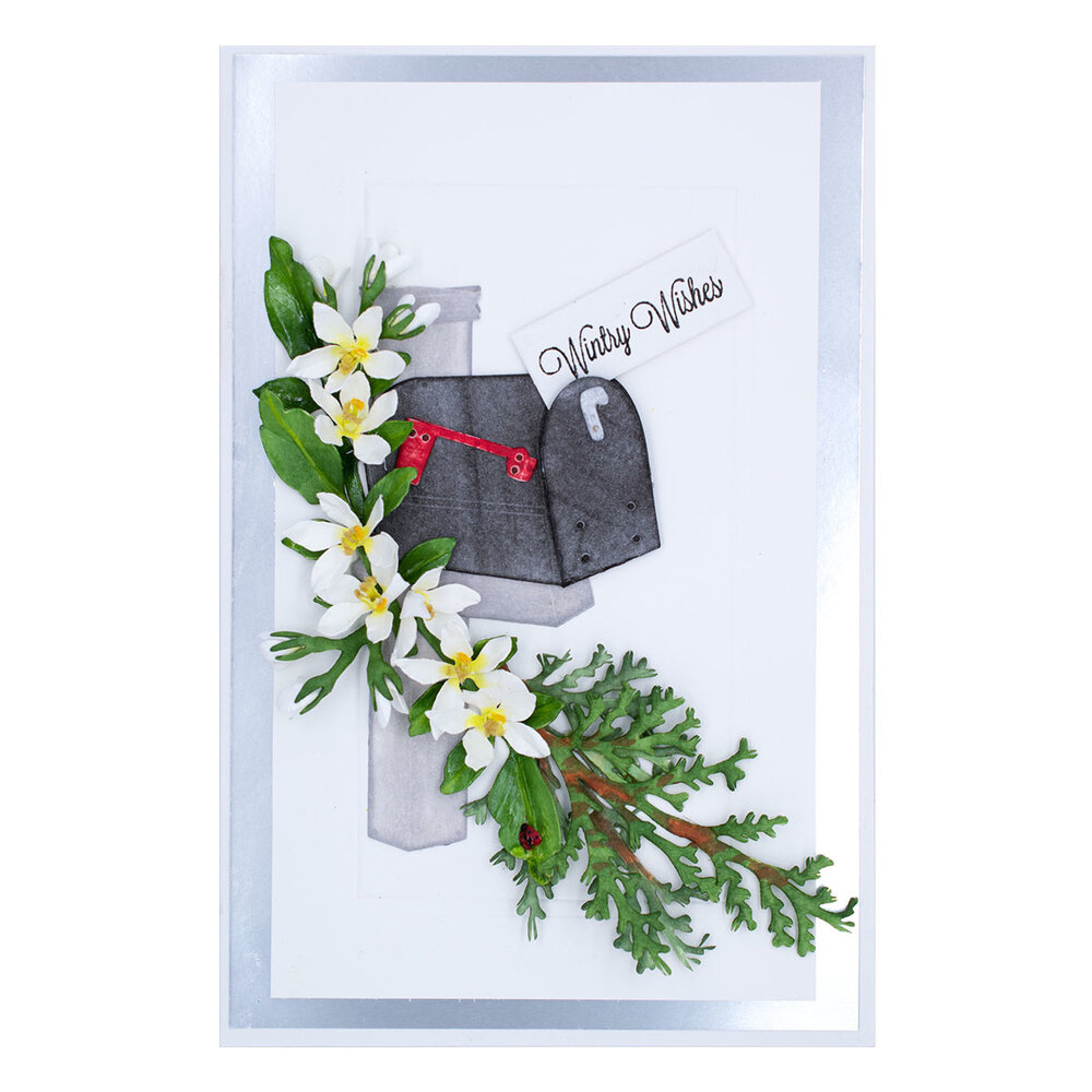 Spellbinders Jasmine Etched Dies (S4-1204) (OUTLET)