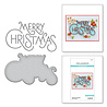 Spellbinders Stylish Merry Christmas Etched Dies (S4-1222) (OUTLET)