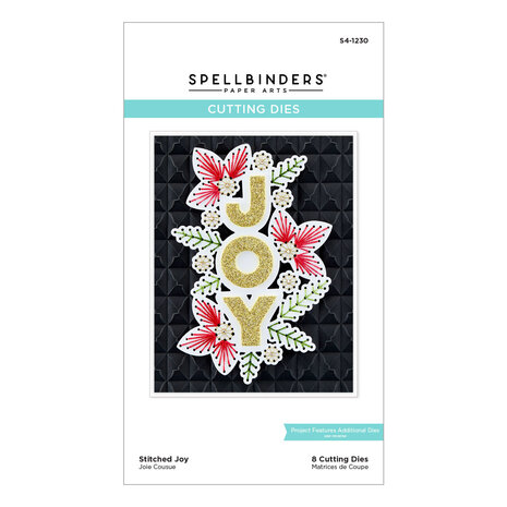 Spellbinders Stitched Joy Etched Dies (S4-1230) (OUTLET)