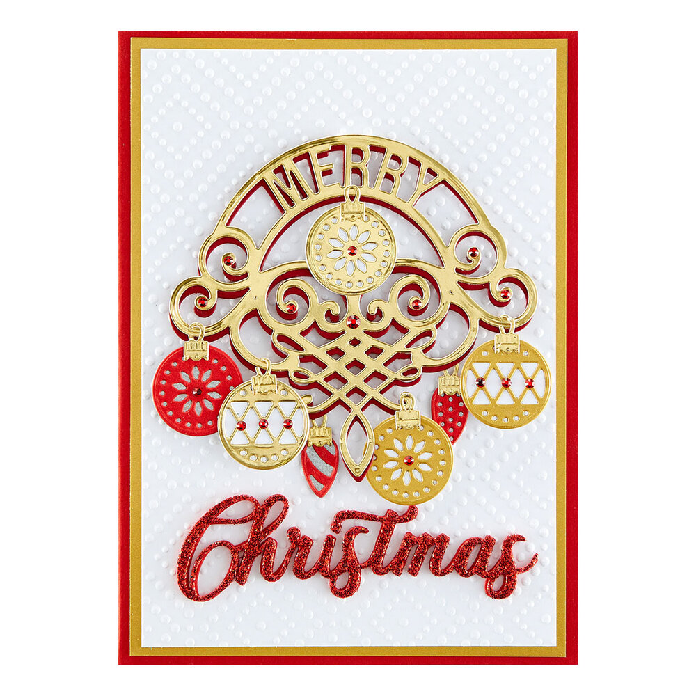 Spellbinders Merry Flourish Etched Dies (S4-1243) (OUTLET)