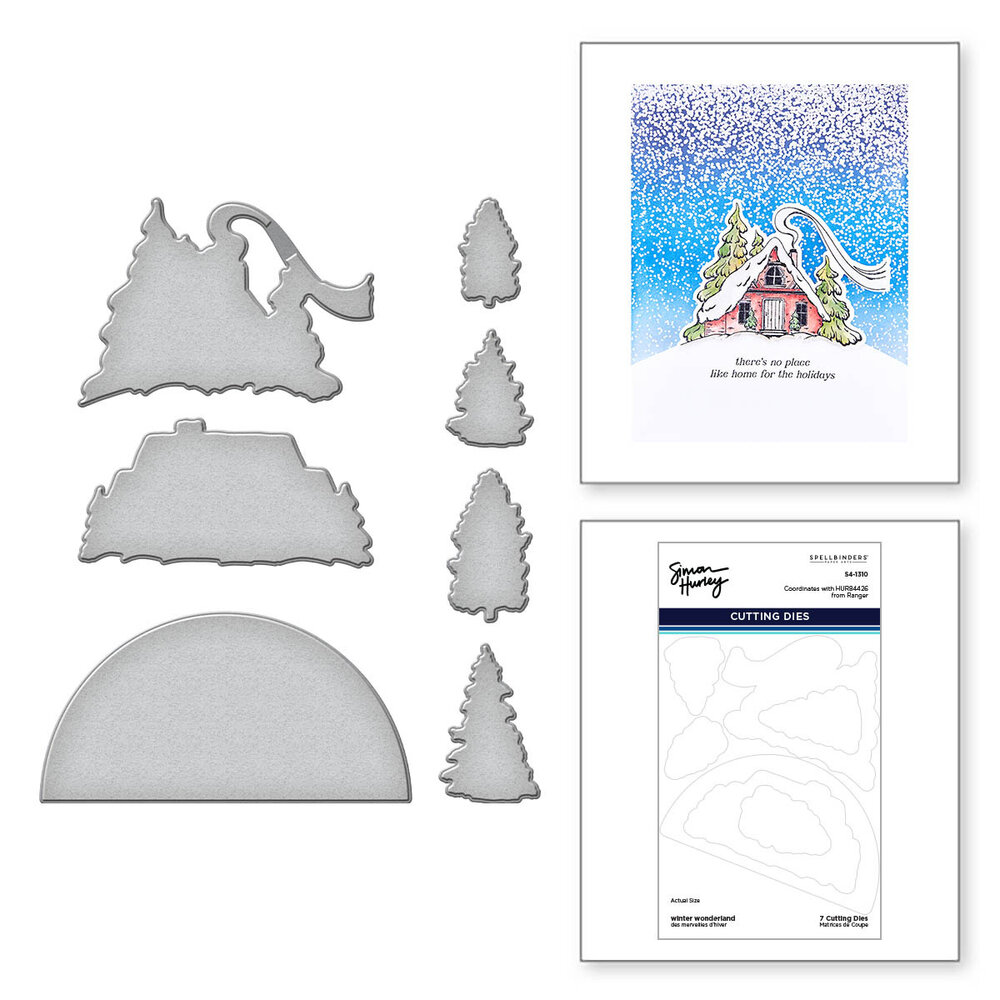 Spellbinders Winter Wonderland Etched Dies (S4-1310) (OUTLET)