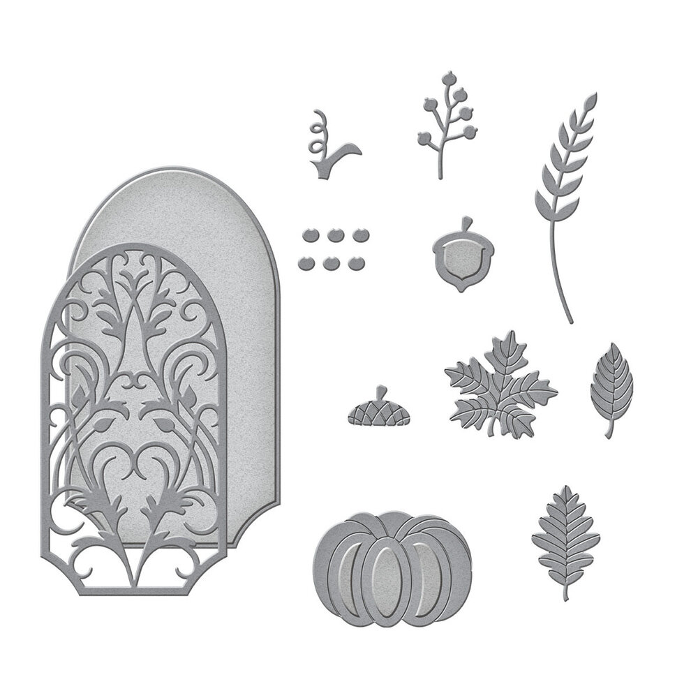 Spellbinders Fall Label Motifs Etched Dies (S5-519) (OUTLET) Spellbinders Fall Label Motifs Etched Dies (S5-519) (OUTLET)