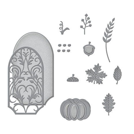 Spellbinders Fall Label Motifs Etched Dies (S5-519) (OUTLET) Spellbinders Fall Label Motifs Etched Dies (S5-519) (OUTLET)