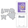 Spellbinders Butterfly Kisses Etched Dies (S5-555) (OUTLET)