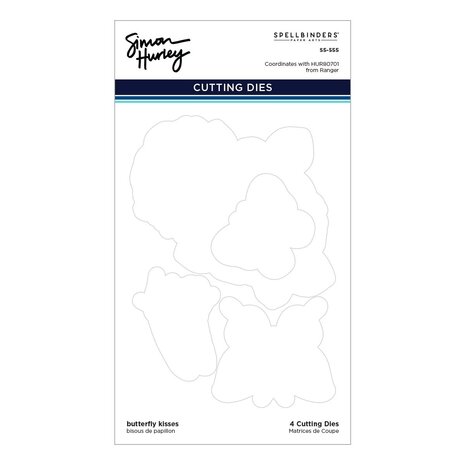 Spellbinders Butterfly Kisses Etched Dies (S5-555) (OUTLET)