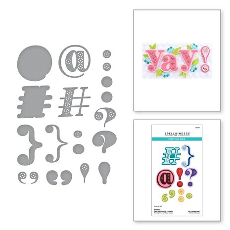 Spellbinders Stitched Punctuation and Symbols Etched Dies (S5-577) (OUTLET) Spellbinders Stitched Punctuation and Symbols Etched Dies (S5-577) (OUTLET)