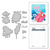 Spellbinders Inked Blooms Etched Dies (S5-581) (OUTLET)