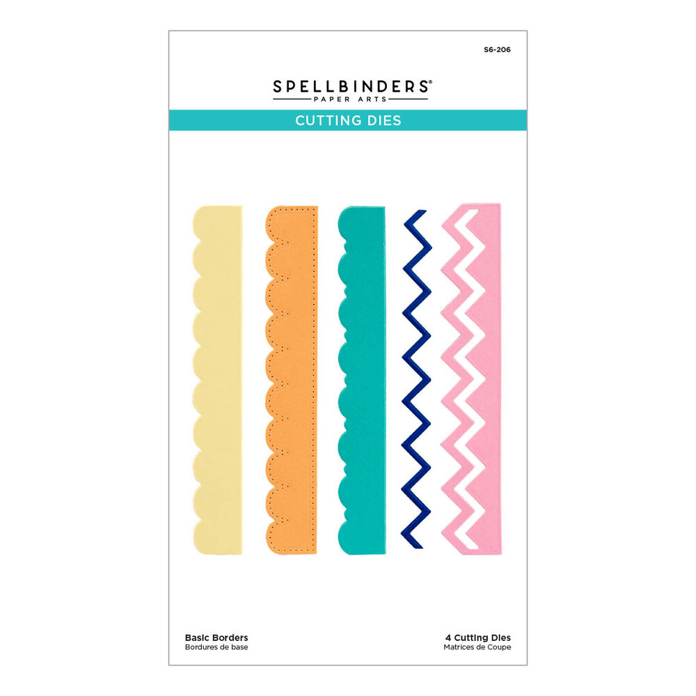 Spellbinders Basic Borders Etched Dies (S6-206) (OUTLET)