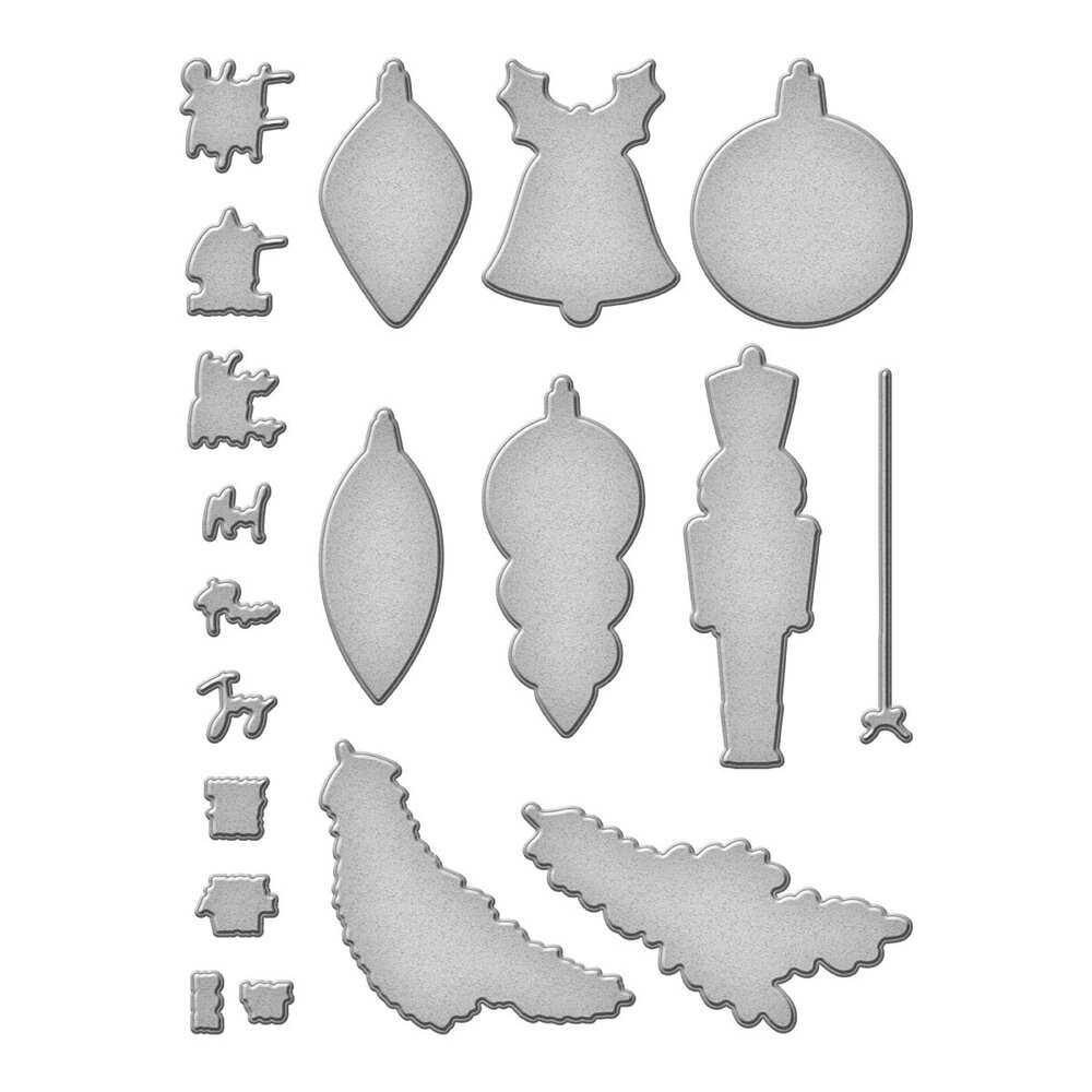 Spellbinders Folk Art Ornaments Etched Dies (S7-226) (OUTLET)