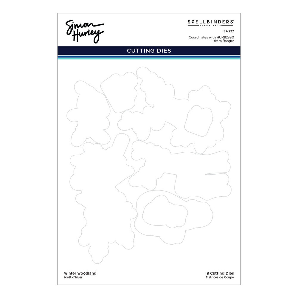 Spellbinders Winter Woodland Etched Dies (S7-227) (OUTLET)