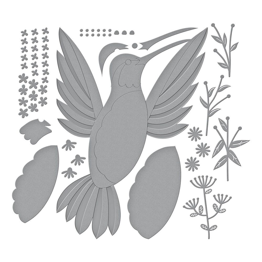 Spellbinders Hummingbird Card Creator Etched Dies (S7-231) (OUTLET) Spellbinders Hummingbird Card Creator Etched Dies (S7-231) (OUTLET)