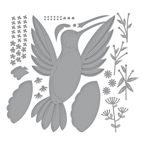 Spellbinders Hummingbird Card Creator Etched Dies (S7-231) (OUTLET) Spellbinders Hummingbird Card Creator Etched Dies (S7-231) (OUTLET)