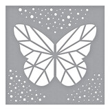 Spellbinders Geometric Butterfly Stencil (STN-007) (OUTLET)