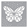 Spellbinders Geometric Butterfly Stencil (STN-007) (OUTLET)