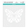 Spellbinders Geometric Butterfly Stencil (STN-007) (OUTLET)