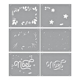 Spellbinders Layered Noel Foliage Stencils (STN-067) (OUTLET)