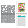 Spellbinders Blossoming Flowers Layered Stencil (STN-075) (OUTLET) Spellbinders Blossoming Flowers Layered Stencil (STN-075) (OUTLET)
