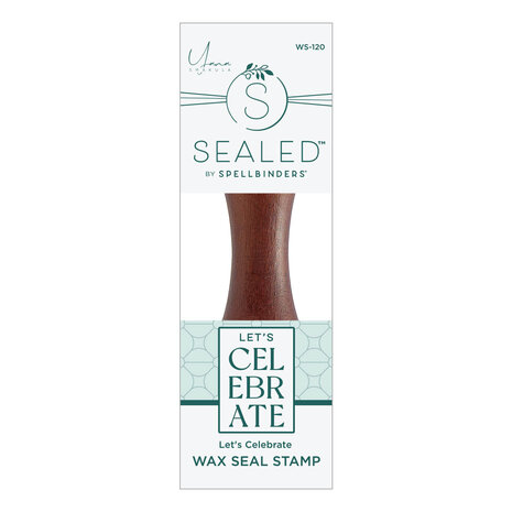 Spellbinders Let's Celebrate Wax Seal Stamp (WS-120) (OUTLET)