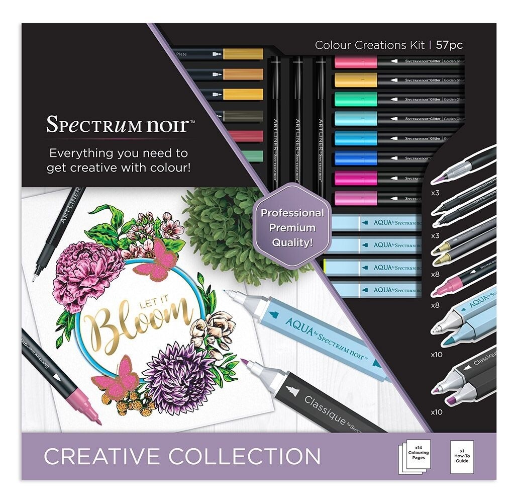 Spectrum Noir Colour Creations Kit Creative Collection (SN-CCRE-CREC) (OUTLET)
