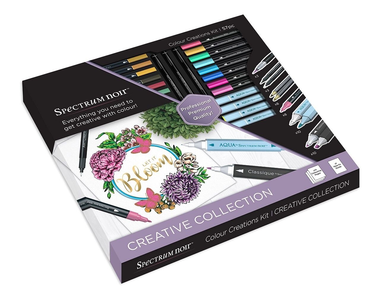 Spectrum Noir Colour Creations Kit Creative Collection (SN-CCRE-CREC) (OUTLET)