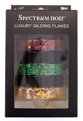 Spectrum Noir Luxury Gilding Flakes Christmas (3x50ml) (SN-GILFLAKE-CHRI) (OUTLET)