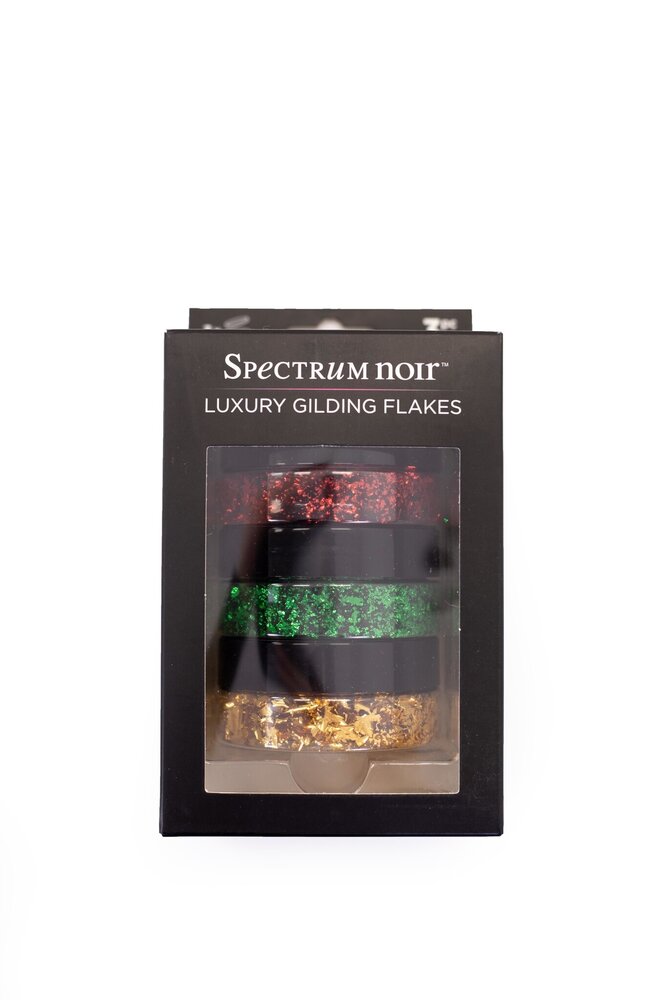 Spectrum Noir Luxury Gilding Flakes Christmas (3x50ml) (SN-GILFLAKE-CHRI) (OUTLET)