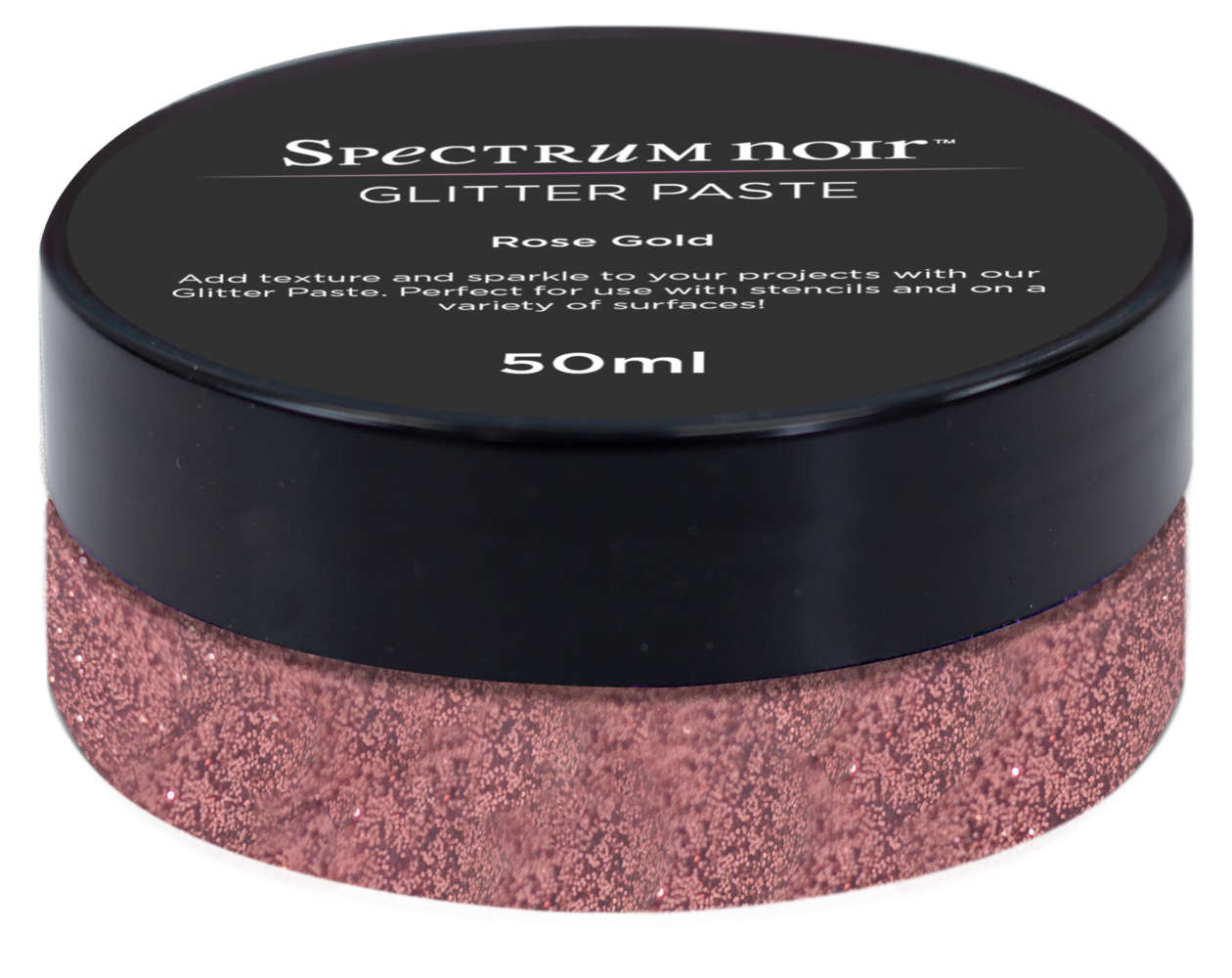 Spectrum Noir Glitter Paste Rose Gold 50ml (SN-GLIPA-ROGO) (OUTLET)