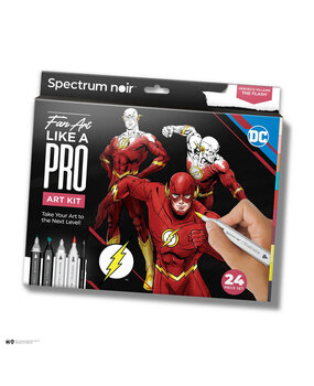 Spectrum Noir Fan-Art Like a Pro Art Kit The Flash (24pcs) (SN-PFAN-DC1-FLAS) (OUTLET) Spectrum Noir Fan-Art Like a Pro Art Kit The Flash (24pcs) (SN-PFAN-DC1-FLAS) (OUTLET)