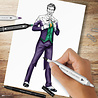 Spectrum Noir Fan-Art Like a Pro Art Kit The Joker (24pcs) (SN-PFAN-DC1-JOKE) (OUTLET)