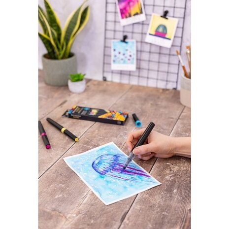 Spectrum Noir Sparkle Brush Pens Essential Brights (3pcs) (SPECN-SPA-ESB3) (OUTLET) Spectrum Noir Sparkle Brush Pens Essential Brights (3pcs) (SPECN-SPA-ESB3) (OUTLET)