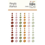 Simple Stories Color Vibe Enamel Dots Boho (72pcs) (13483) (OUTLET)