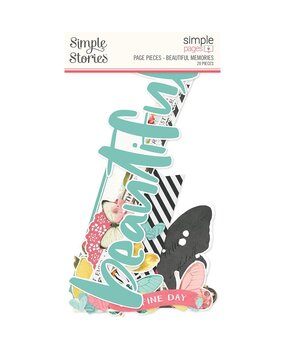Simple Stories Simple Pages Pieces Beautiful Memories (14733) (OUTLET)