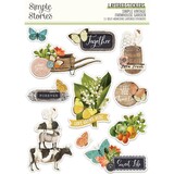 Simple Stories Simple Vintage Farmhouse Garden Layered Stickers (15026) (OUTLET)