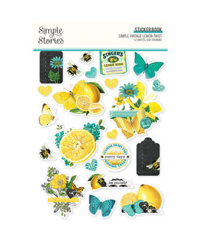 Simple Stories Simple Vintage Lemon Twist Sticker Book (15223) (OUTLET)
