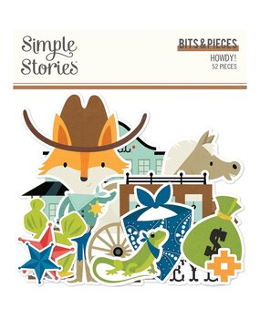 Simple Stories Howdy! Bits & Pieces (15415) (OUTLET)