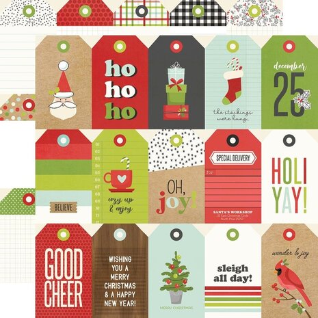 Simple Stories Make it Merry 12x12 Inch Collection Kit (15700) (OUTLET)