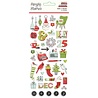 Simple Stories Make it Merry Puffy Stickers (15722) (OUTLET)