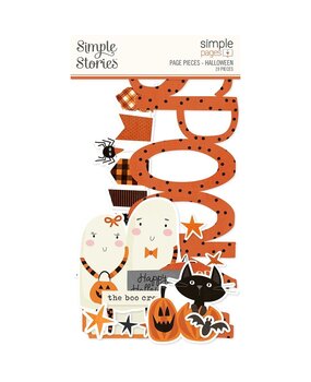 Simple Stories Simple Pages Pieces Halloween (15909) (OUTLET)