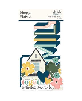 Simple Stories Simple Pages Pieces Family (15921) (OUTLET)
