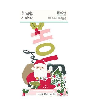Simple Stories Simple Pages Page Pieces Holly Jolly (16127) (OUTLET)