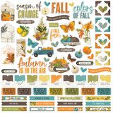 Simple Stories Simple Vintage Country Harvest Cardstock Sticker (16301) (OUTLET)