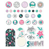 Simple Stories Feelin' Frosty Decorative Brads (16620) (OUTLET)