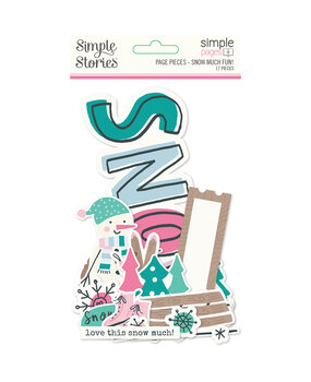 Simple Stories Simple Pages Pieces Snow Much Fun! (16625) (OUTLET)