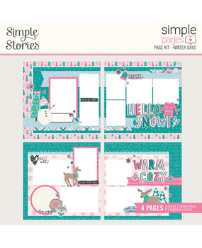 Simple Stories Simple Pages Kit Winter Days (16626) (OUTLET)