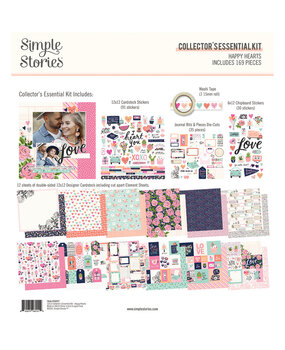 Simple Stories Happy Hearts Collector's Essential Kit (16927) (OUTLET)